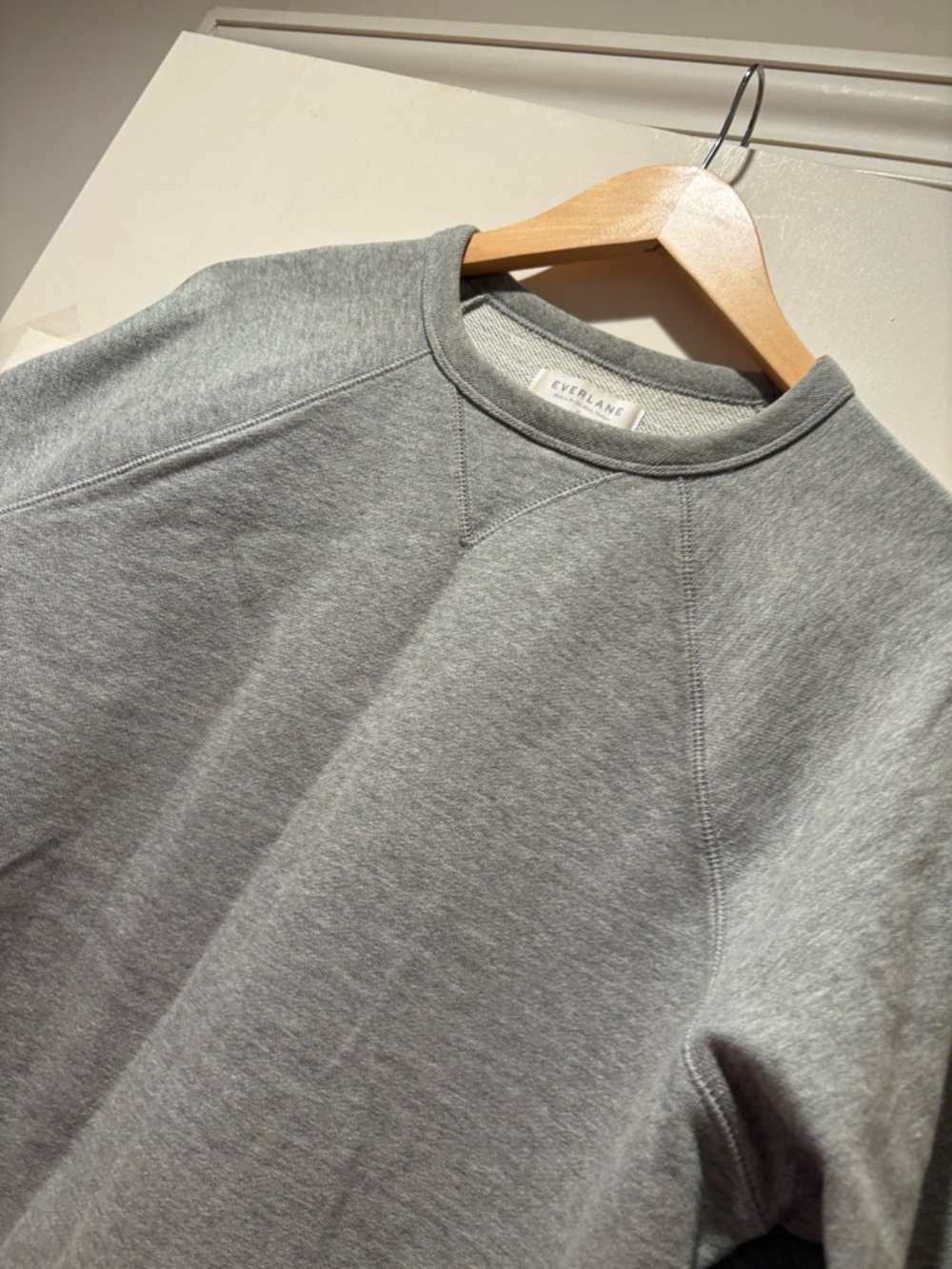 Everlane Gray Crewneck Sweatshirt - Picture 8 of 16